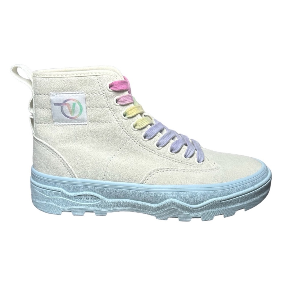 *NEW* VANS Sentry WC Pastel Pop/Marshmallow High Top Shoe Women's Size 8 Multi - Picture 4 of 10